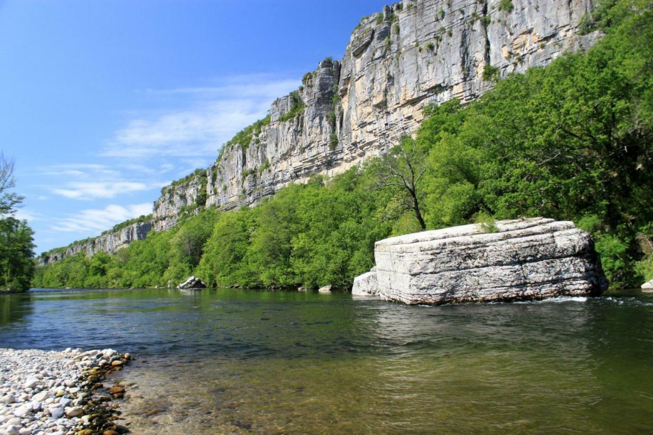 Mas Des Falaises Saint Alban Auriolles Екстер'єр фото